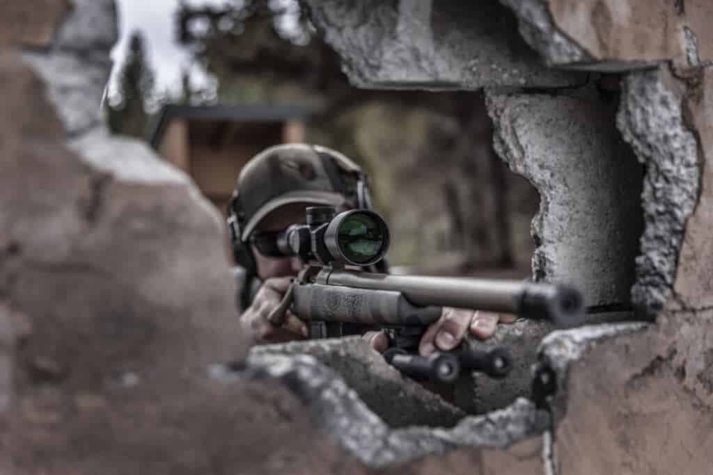 The Mid-Range Rifle course at Thunder Ranch is designed to extend your shooting proficiency from 100 to 700 yards, with a focus on achieving first-round hits, particularly within Danger Close distances of 0-300 yards. This comprehensive training will push the limits of your rifle and scope combination, ensuring you maximize their potential.

You’ll learn the fundamentals of spotting, providing accurate corrections and calls for your shooting partner. Additionally, the course covers shooting in wind, dialing in scope corrections/DOPE, as well as holdovers using the reticle.

Anticipate shots from the prone position, where most of the data is gathered, then you’ll primarily engage in drills that simulate field conditions, requiring modified shooting positions. This course is highly beneficial for both new and experienced shooters, offering the opportunity to collect valuable data on your rifle’s performance at extended distances.

The Mid-Range Rifle course emphasizes practical, real-world shooting applications. You’ll face various scenarios that test your skills and equipment under challenging conditions.

Good scopes mounted to reliable actions are recommended. This course is designed to refine your marksmanship and overall capability with your chosen rifle.

NO MUZZLE BRAKES. Suppressors are welcomed and encouraged.