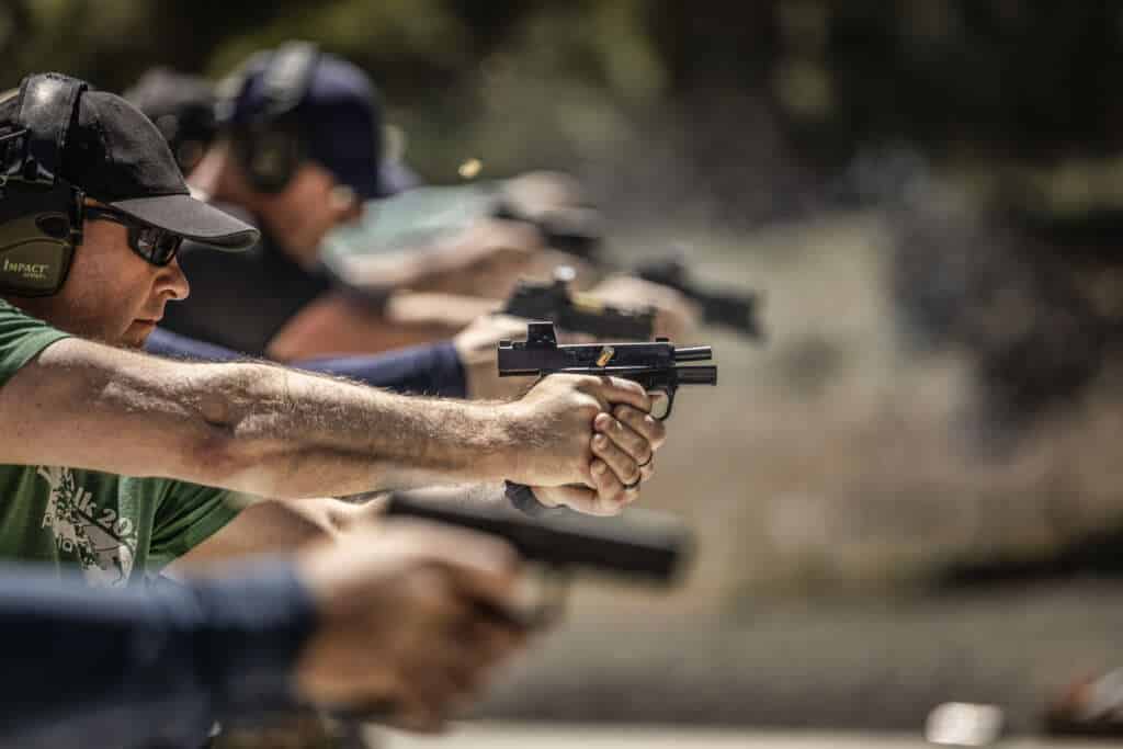 Thunder Ranch’s Defensive Handgun Red Dot course is designed for shooters looking to optimize their use of Red Dot Sights (RDS) on handguns. RDS facilitates rapid target acquisition, ease of use for those with changing eyesight, and to extend effective shooting distances.

Throughout the course, students will engage targets from 0 to 100 yards, adapting to various lighting conditions and environmental challenges. Training includes handling sight failures, single-hand manipulation, and utilizing RDS in scenarios.

This course offers a comprehensive approach to using Red Dot Sights, enhancing your shooting skills and confidence.